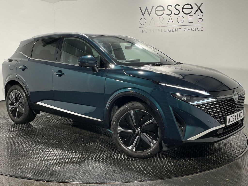 Nissan Qashqai 1.3 Dig-t Mh Tekna Green