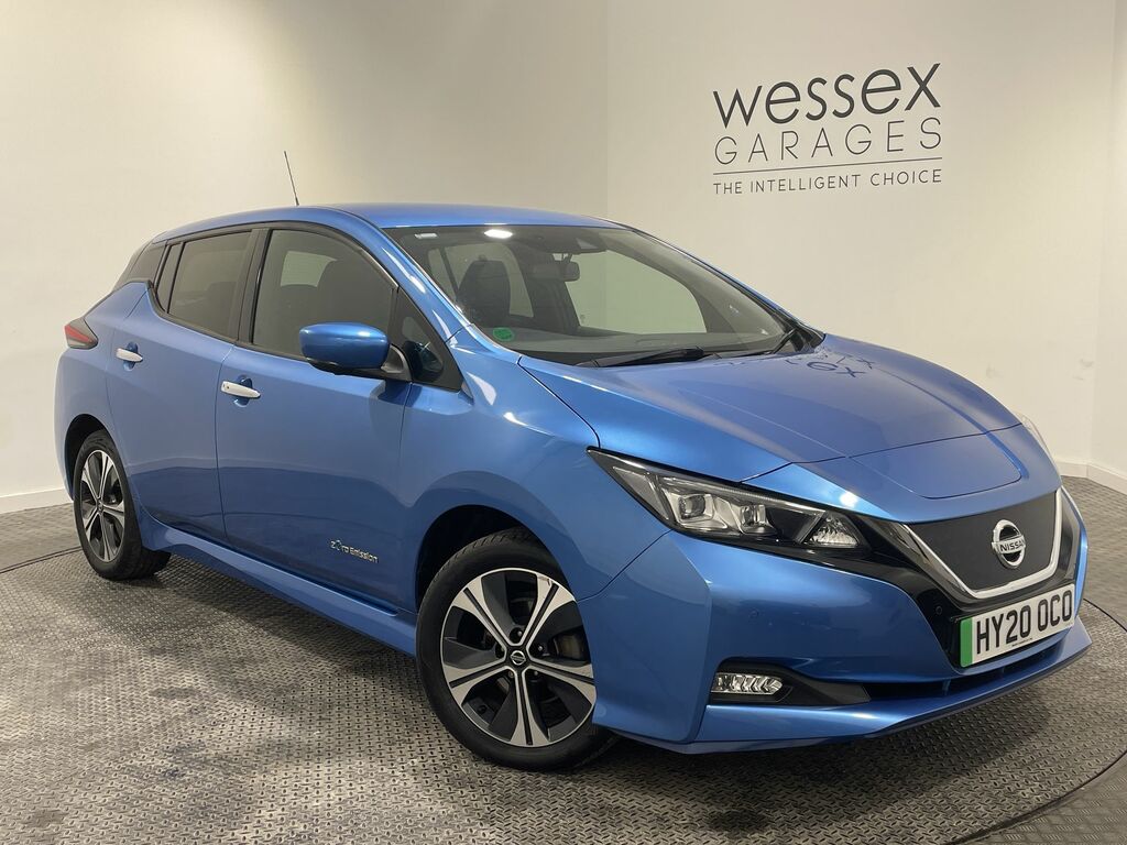 Nissan Leaf E Tekna Blue #2