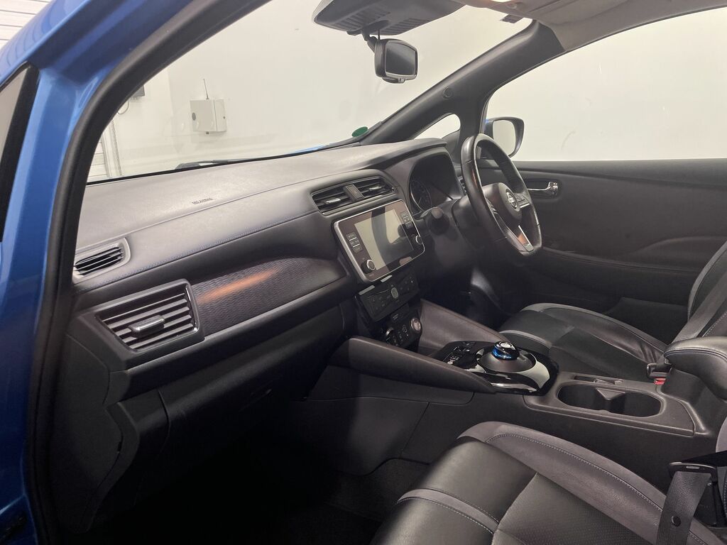 Nissan Leaf E Tekna Blue #5