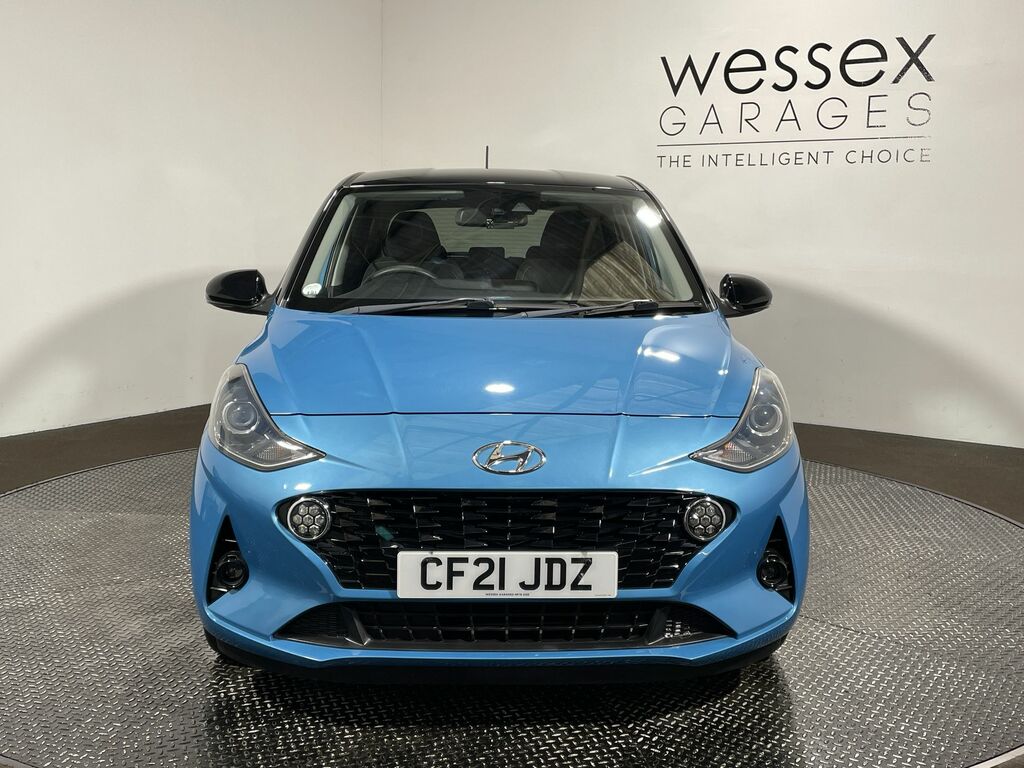Hyundai I10 Premium Mpi CF21JDZ Blue #5