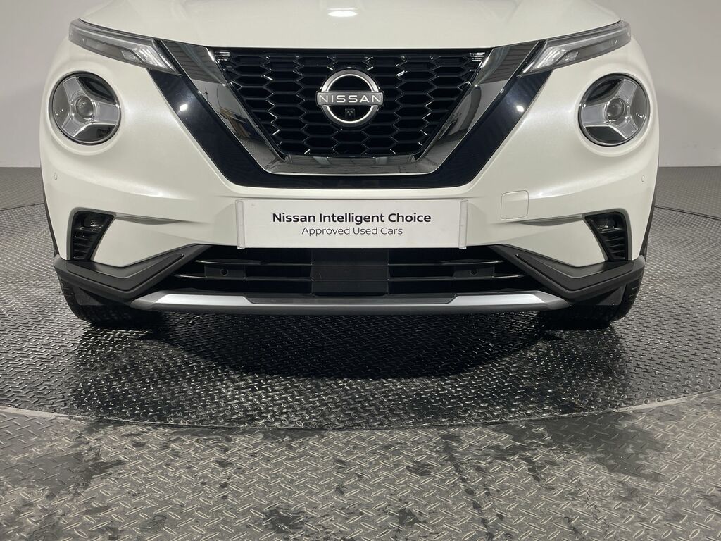 Nissan Juke 1.0 Dig-t 114 Tekna White #6