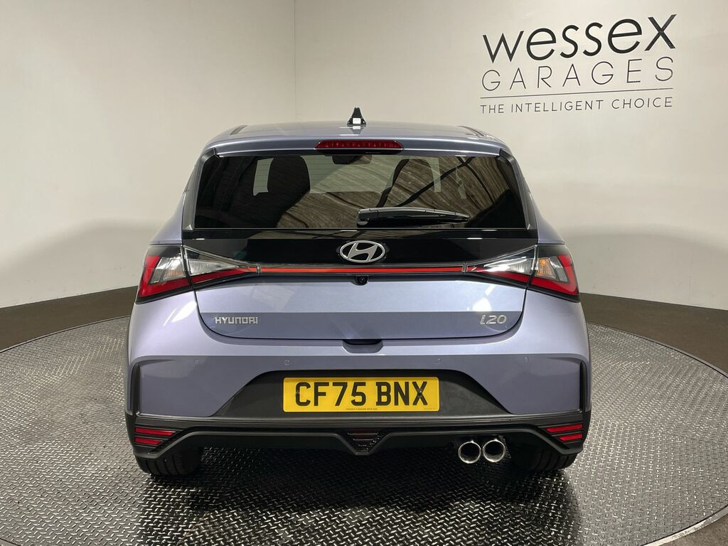 Hyundai I20 Hatchback Blue #13