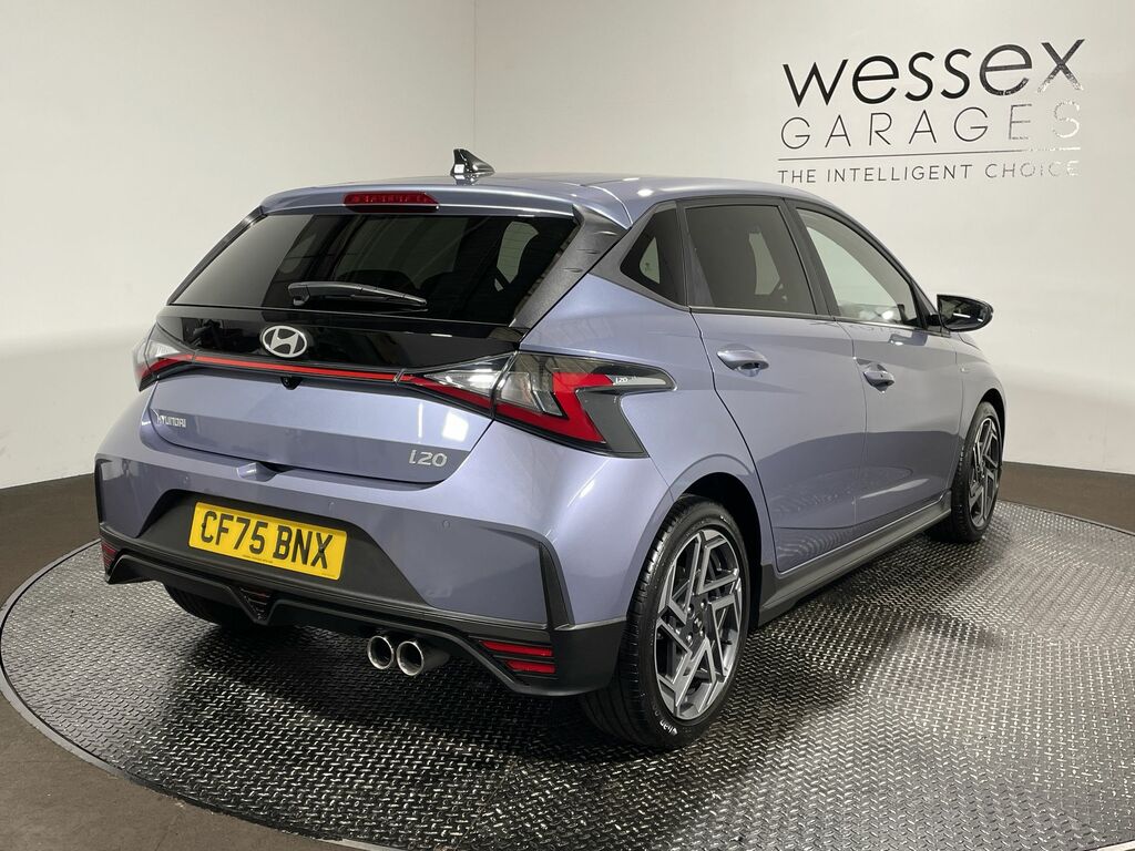 Hyundai I20 Hatchback Blue #17
