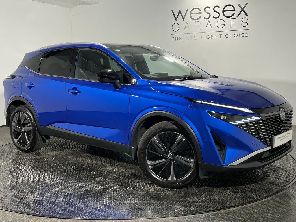 Nissan Qashqai 1.3 Dig-t Mh 158 Tekna Bose Xtronic 52024 WO75MWN Blue #2