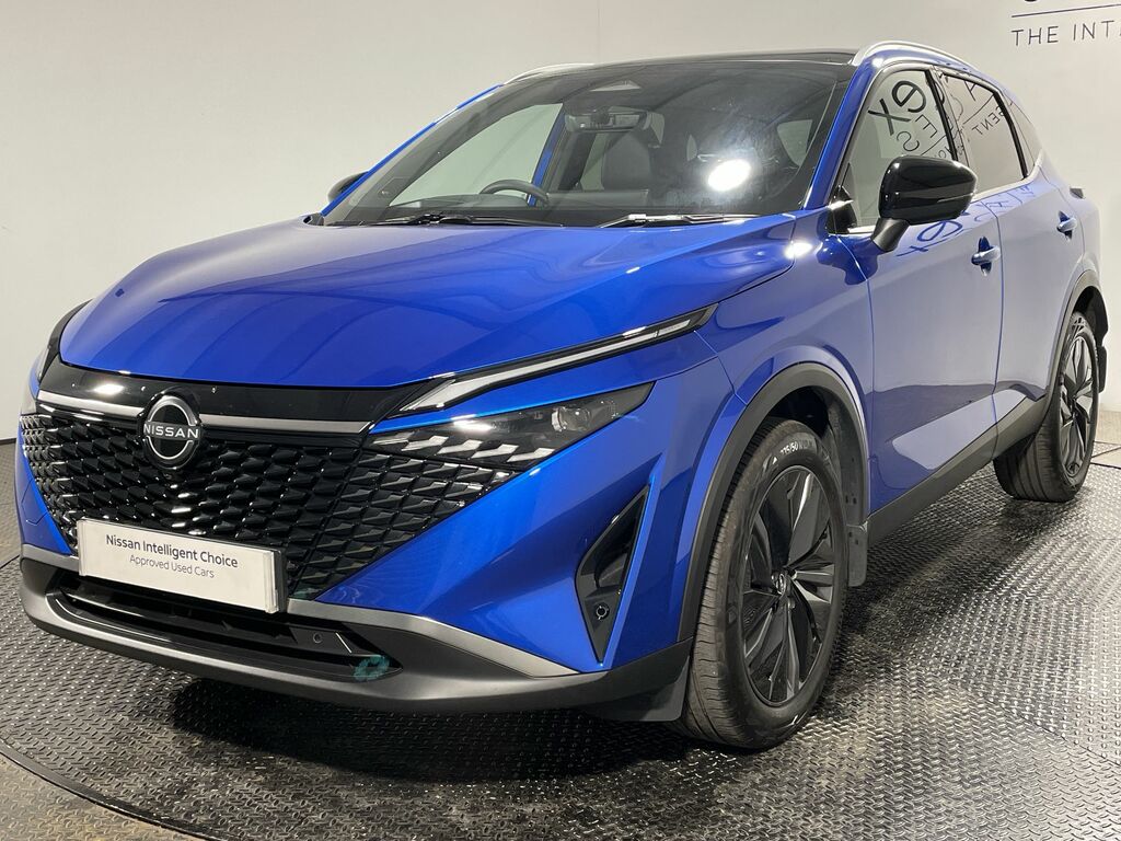 Nissan Qashqai 1.3 Dig-t Mh 158 Tekna Bose Xtronic 52024 WO75MWN Blue #6