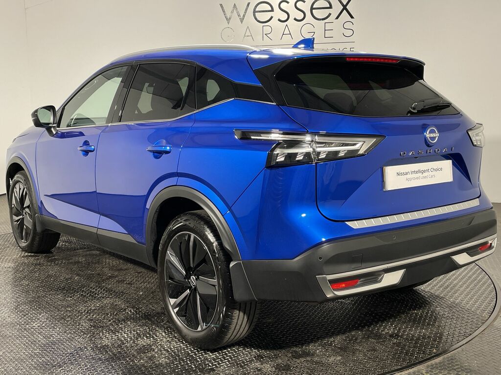 Nissan Qashqai 1.3 Dig-t Mh 158 Tekna Bose Xtronic 52024 WO75MWN Blue #4