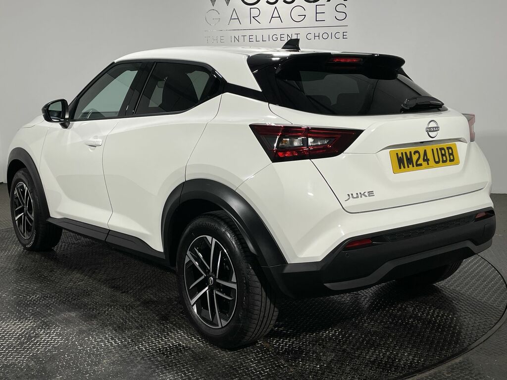 Nissan Juke 1.0 Dig-t N-connecta White #4