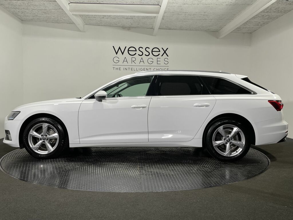 Audi A6 40 Tdi Sport S Tronic White #6