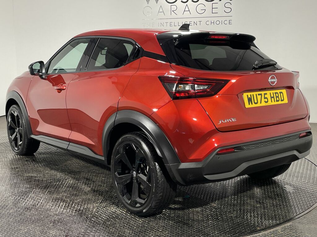 Nissan Juke 1.0 Dig-t Tekna WU75HBD Red #4