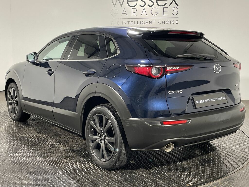 Mazda CX-30 2.0 E-skyactiv X Mhev Gt Sport Tech Blue #4