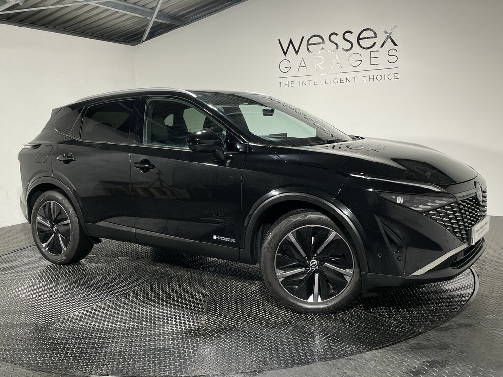 Nissan Qashqai 1.5 E-power Tekna OX74BUV Black #2