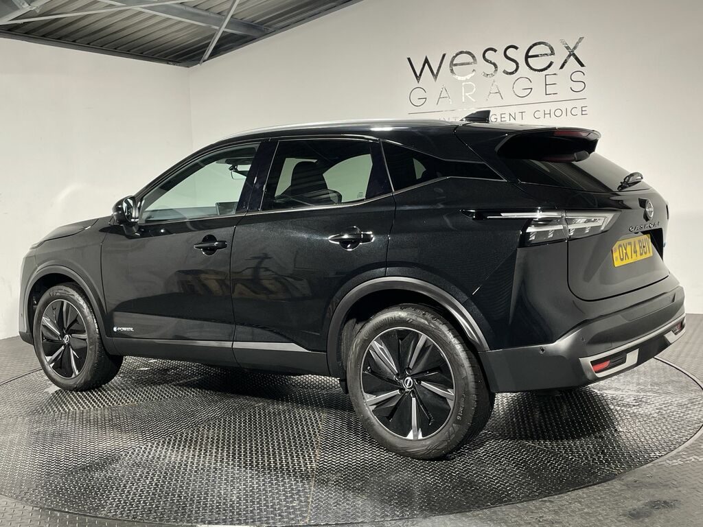 Nissan Qashqai 1.5 E-power Tekna OX74BUV Black #3