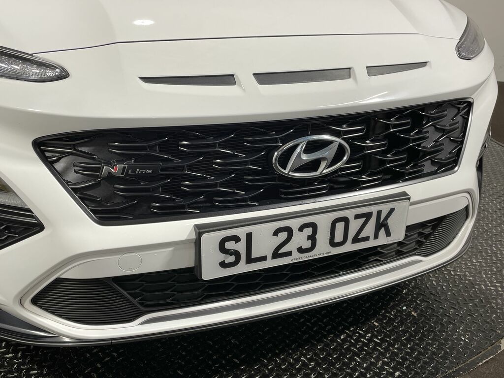 Hyundai Kona N Line T-gdi Mhev White #6