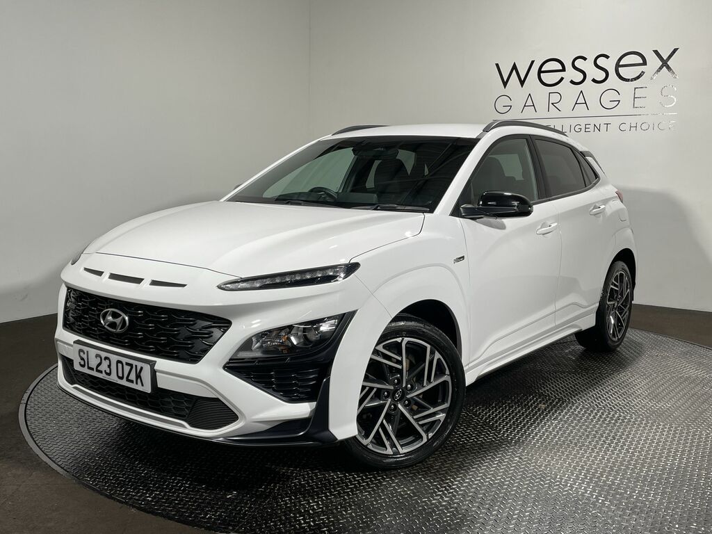 Hyundai Kona N Line T-gdi Mhev White #4