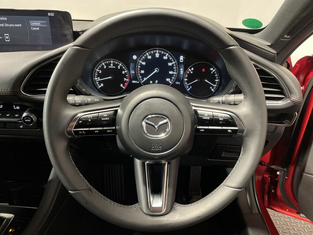 Mazda 3 2.0 E Skyactiv X Mhev Takumi Hatchback Red #46