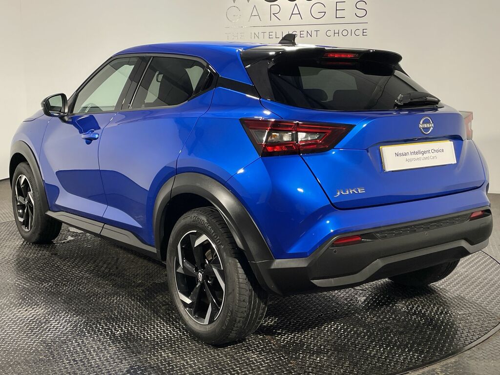 Nissan Juke 1.0 Dig-t 114 N-connecta Dct PN23WPM Blue #4