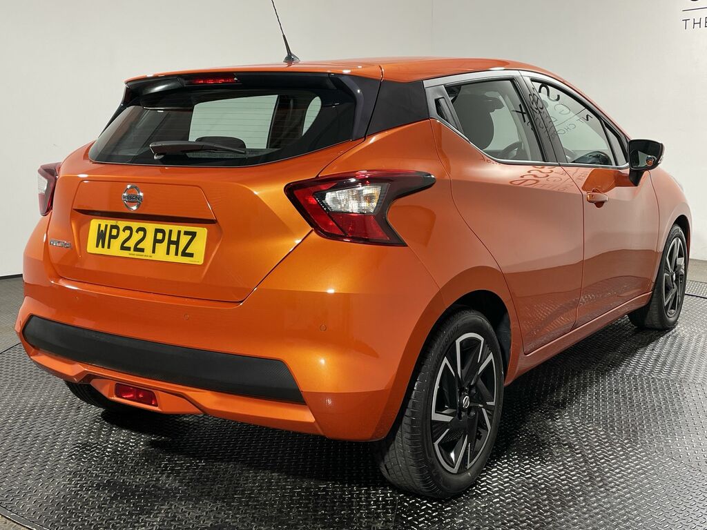 Nissan Micra 1.0 Ig-t 92 Acenta Orange #4