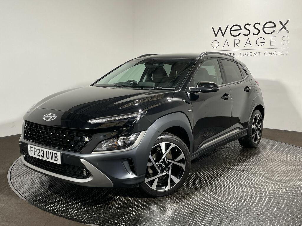 Hyundai Kona Premium T-gdi Mhev FP23UVB Black #4