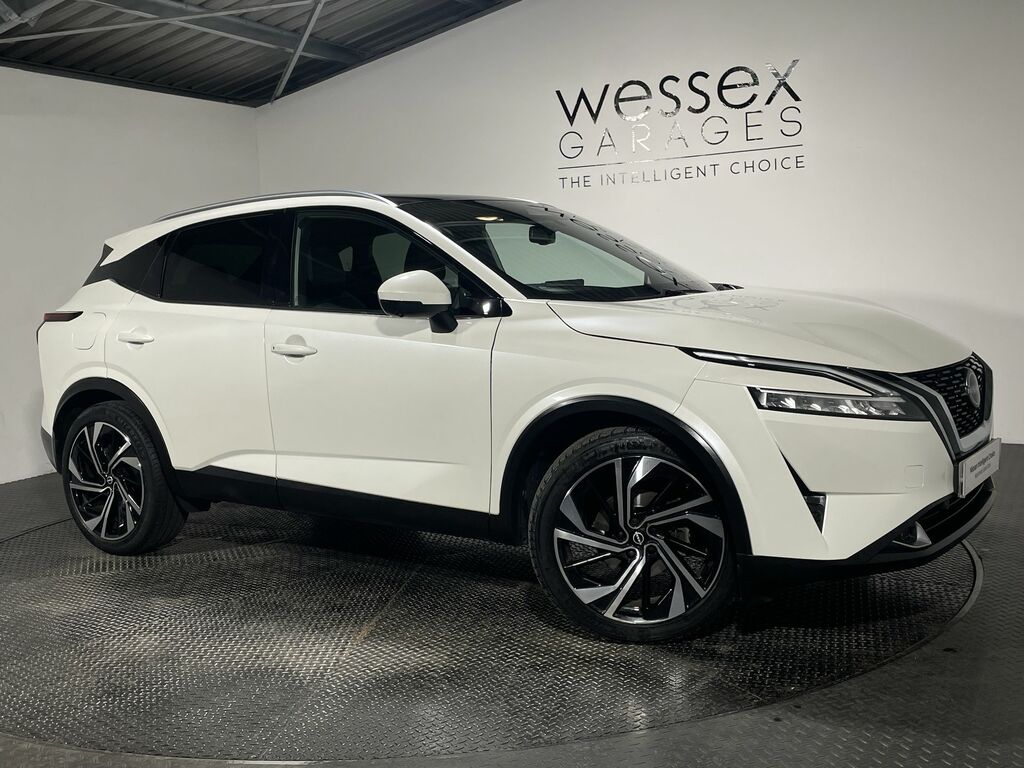 Nissan Qashqai 1.3 Dig-t Mh 158 Tekna Xtronic DN23NYO White #2
