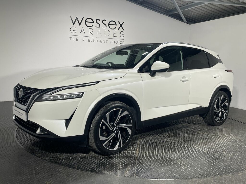 Nissan Qashqai 1.3 Dig-t Mh 158 Tekna Xtronic DN23NYO White #4