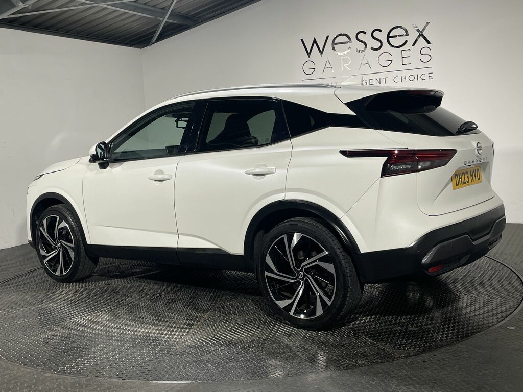 Nissan Qashqai 1.3 Dig-t Mh 158 Tekna Xtronic DN23NYO White #3