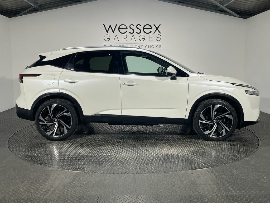 Nissan Qashqai 1.3 Dig-t Mh 158 Tekna Xtronic DN23NYO White #5