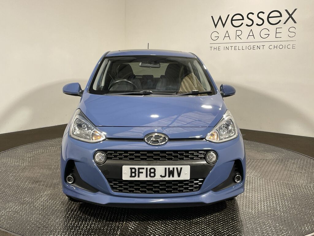 Hyundai I10 Premium Se Blue #6