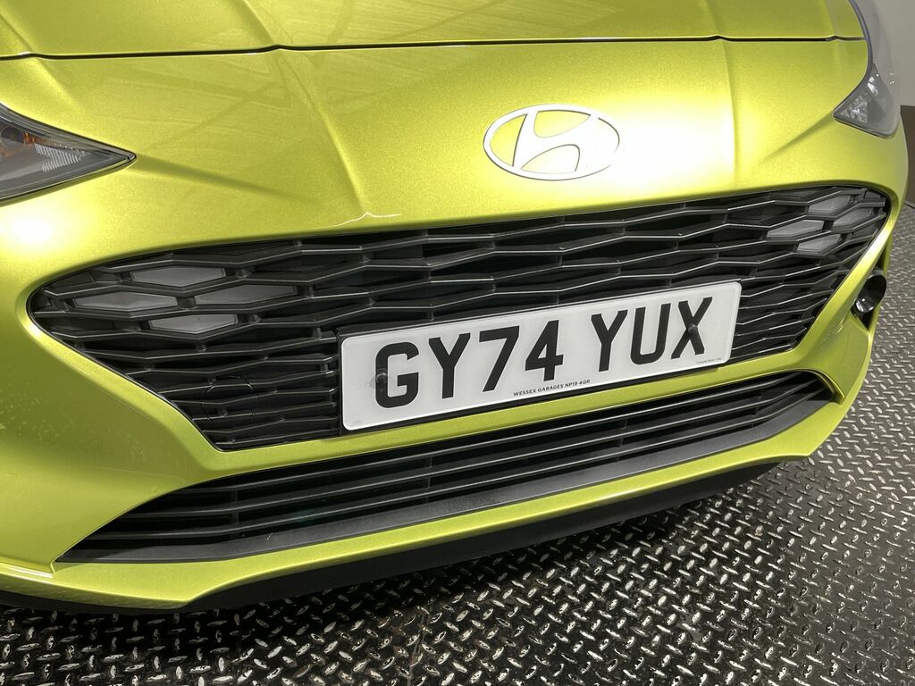 Hyundai I10 Advance Yellow #6