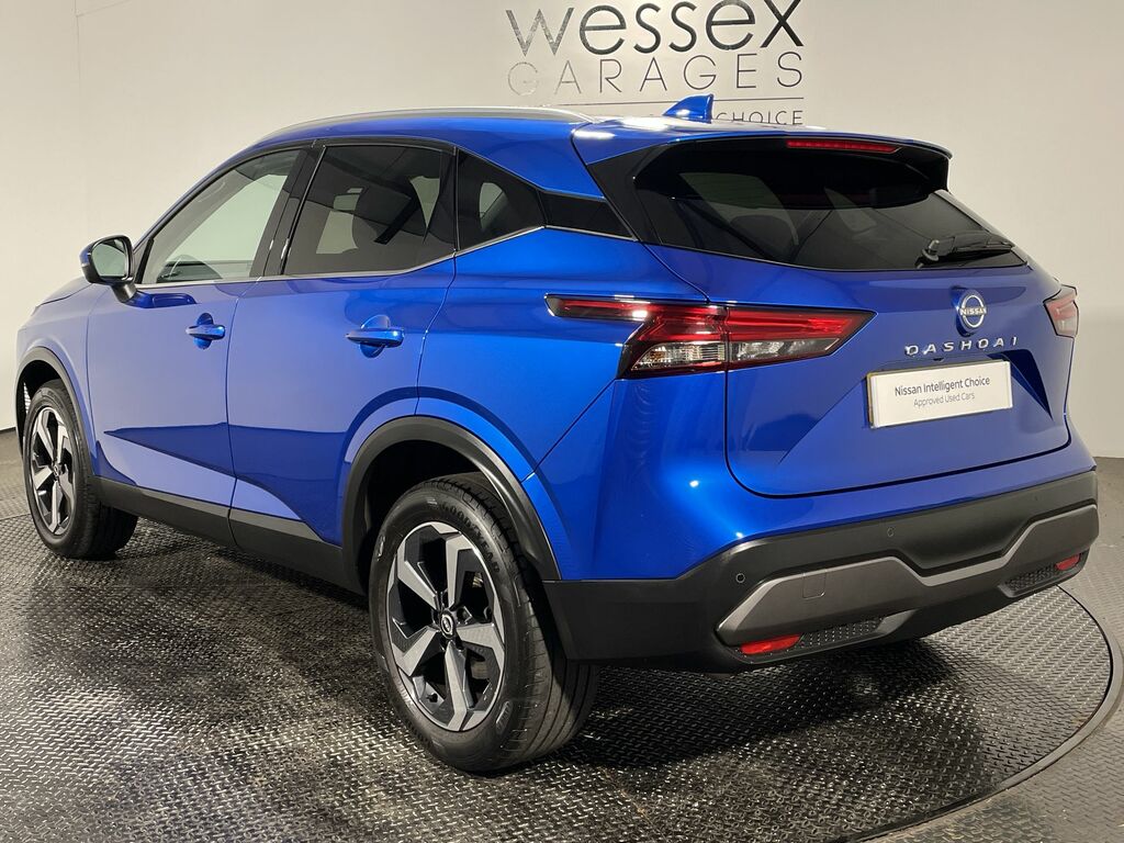 Nissan Qashqai 1.3 Dig-t Mh N-connecta SK72WUW Blue #4