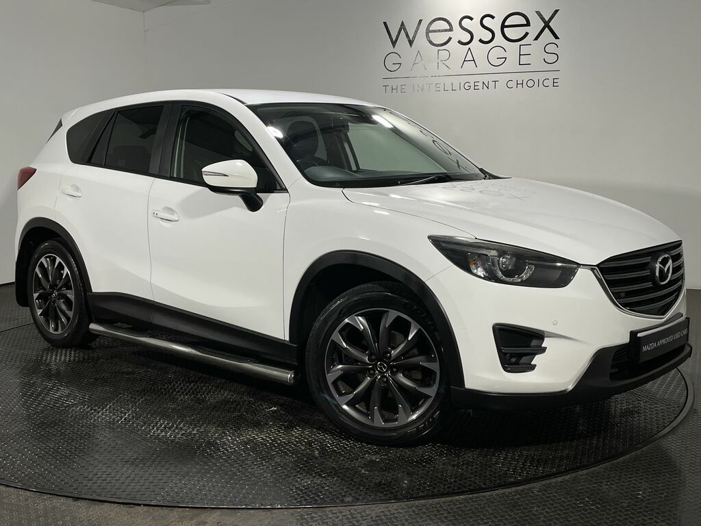 Mazda CX-5 2.2D 175 Sport Nav Awd White #2