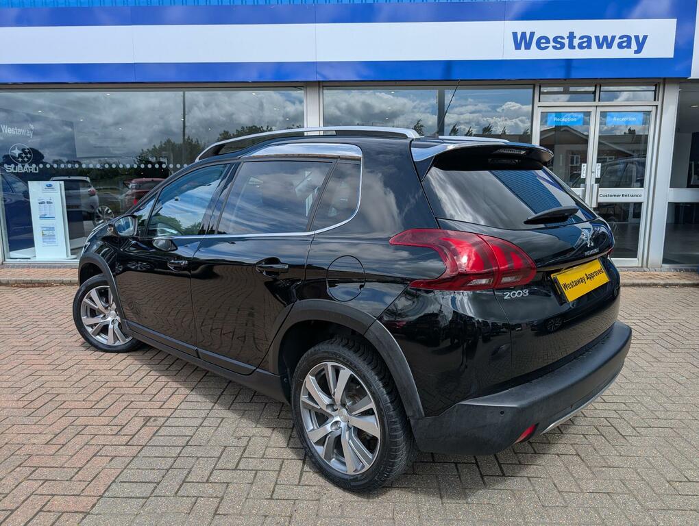 Peugeot 2008 1.2 Puretech Allure Premium Eat Euro 6 Ss Black #4