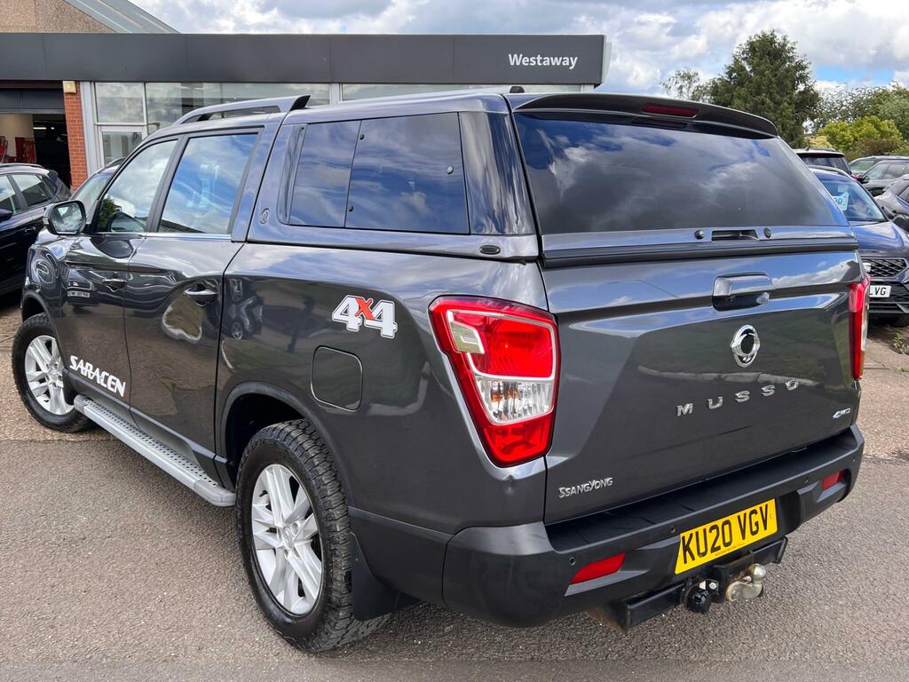 SsangYong Musso Double Cab Pick Up Saracen Awd - 2020 20 Grey #4