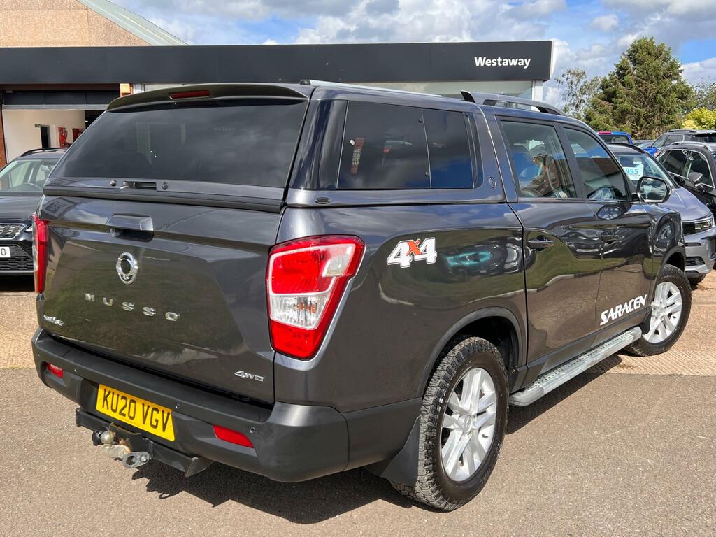 SsangYong Musso Double Cab Pick Up Saracen Awd - 2020 20 Grey #3