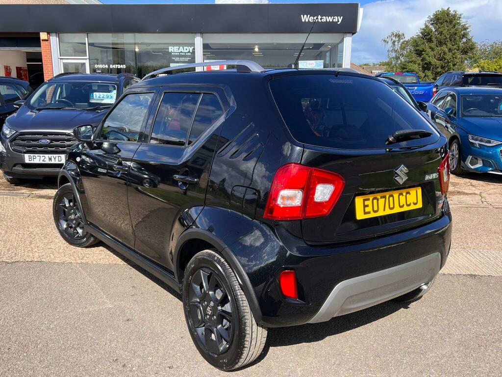 Suzuki Ignis 1.2 Dualjet 12V Hybrid Sz-t Cvt - 2020 70 Black #4