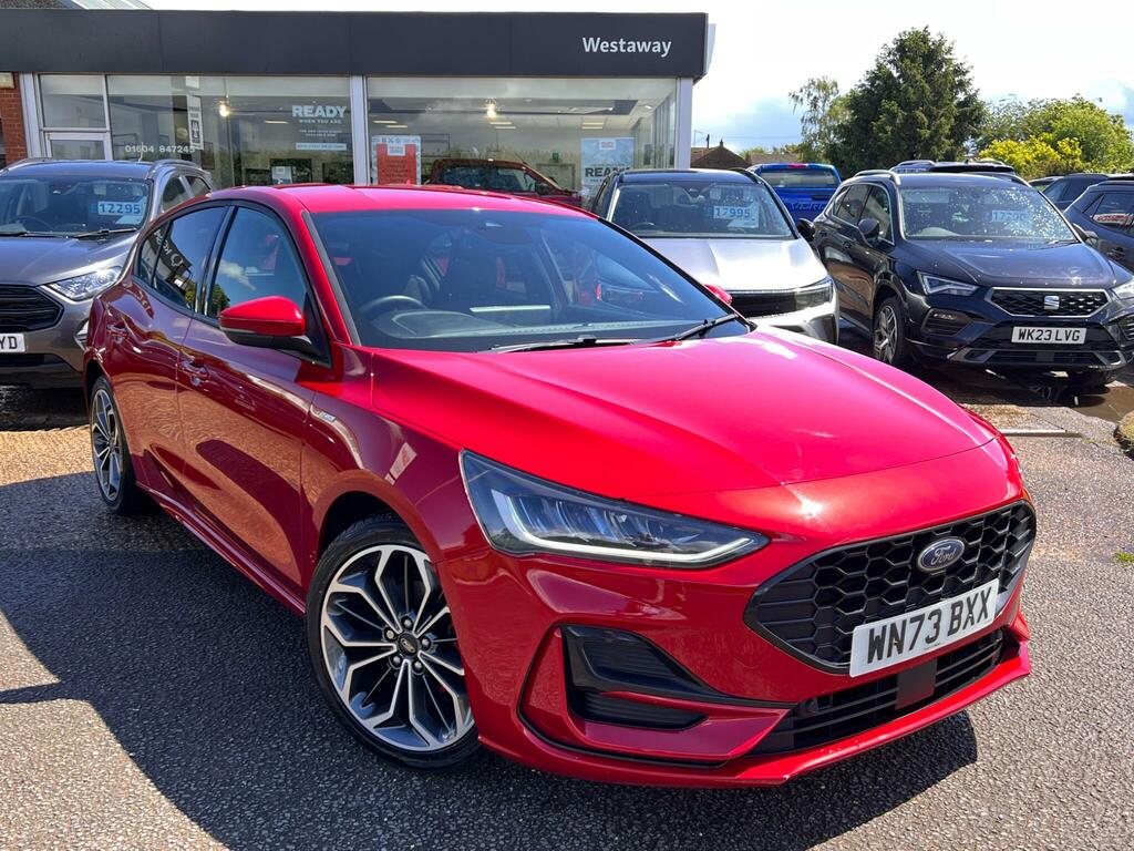 Ford Focus 1.0 Ecoboost St-line X Red