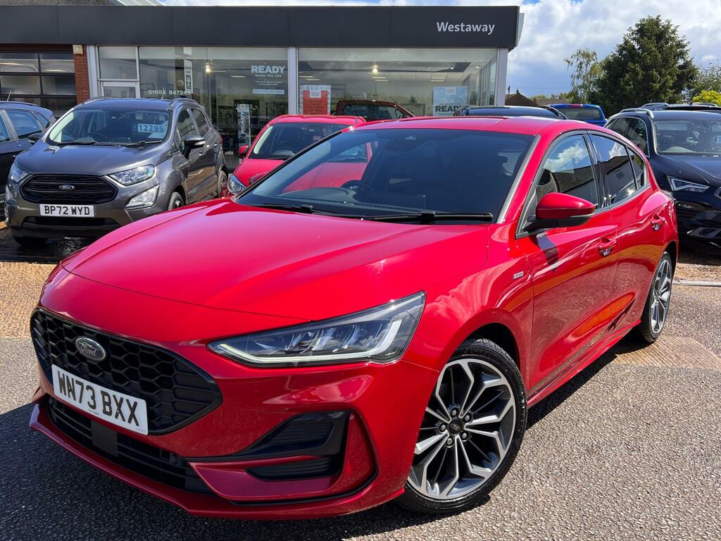 Ford Focus 1.0 Ecoboost St-line X Red #6