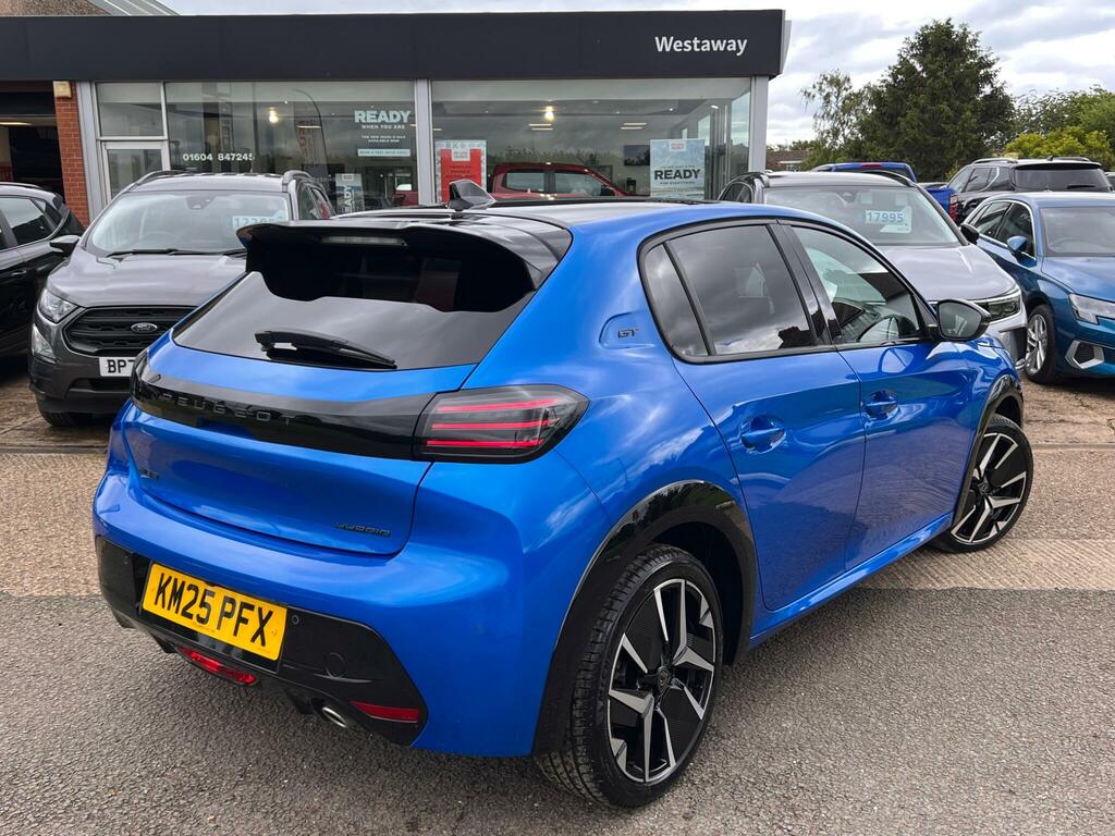 Peugeot 208 1.2 Hybrid 100 Gt E-dsc6 Blue #3