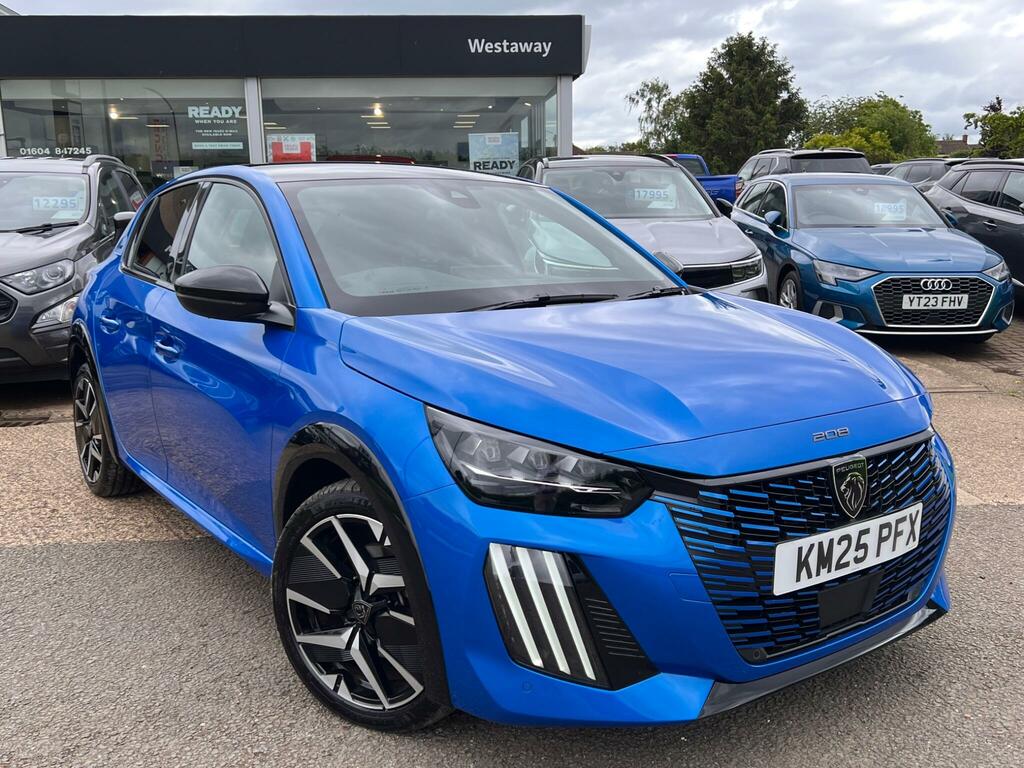 Peugeot 208 1.2 Hybrid 100 Gt E-dsc6 Blue