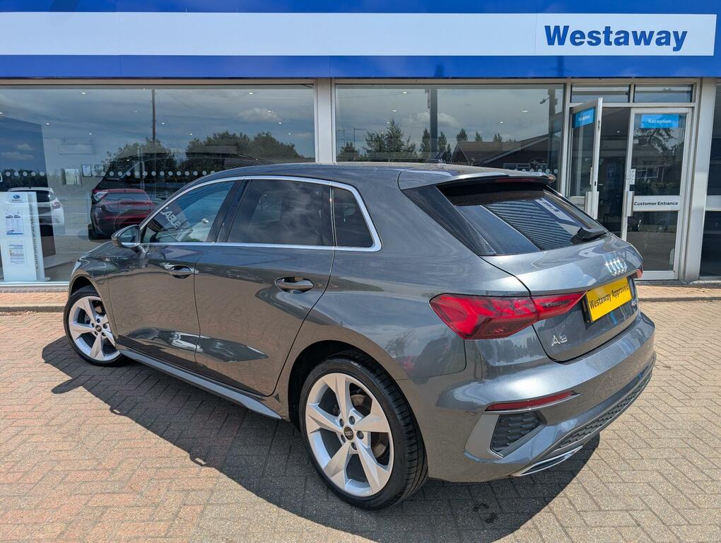 Audi A3 40 Tfsi E S Line S Tronic - 2021 21 YD21KLV Grey #4