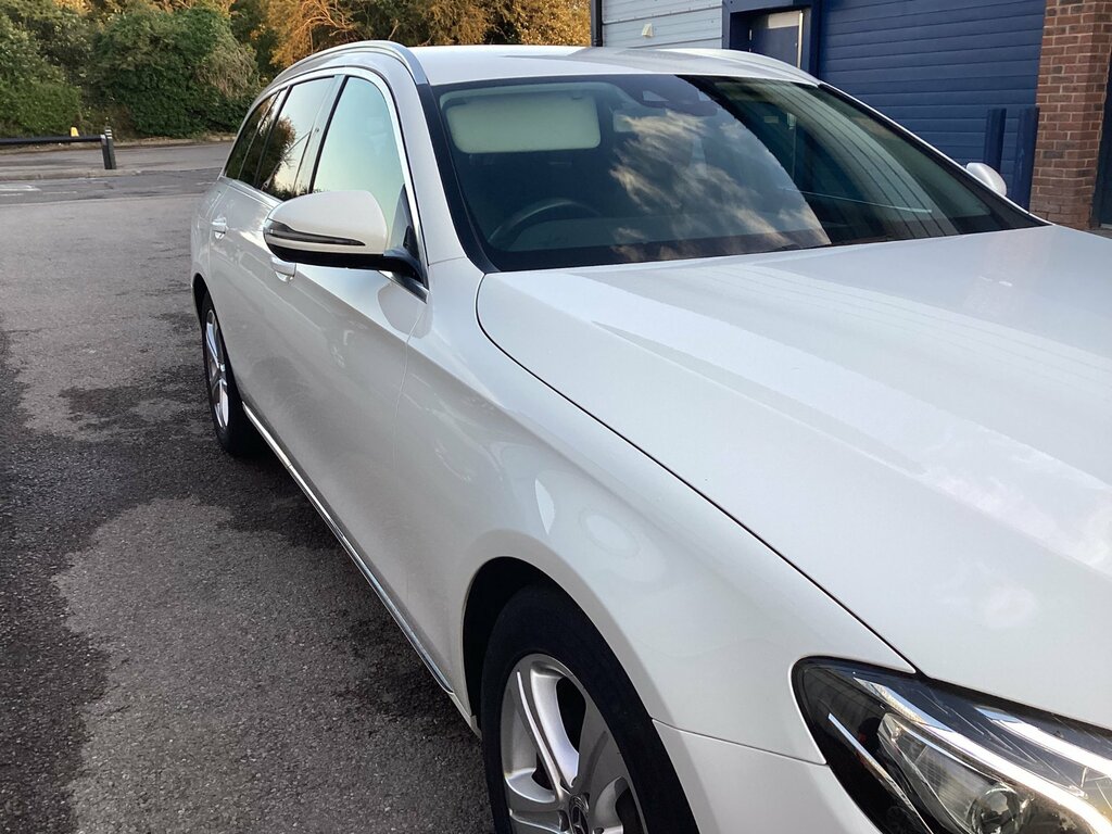 Mercedes-Benz E Class 2.0 E220d Se Estate G-tronic Euro 6 S WG18HHV White #6