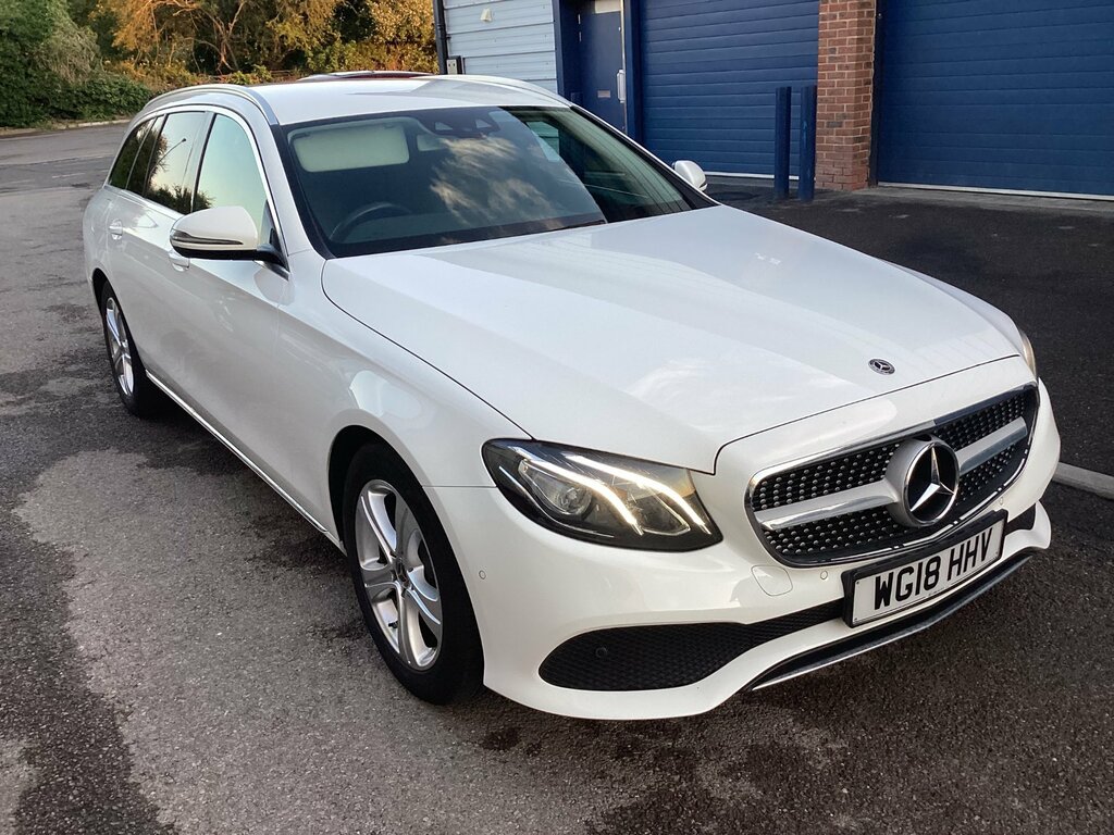 Mercedes-Benz E Class 2.0 E220d Se Estate G-tronic Euro 6 S White