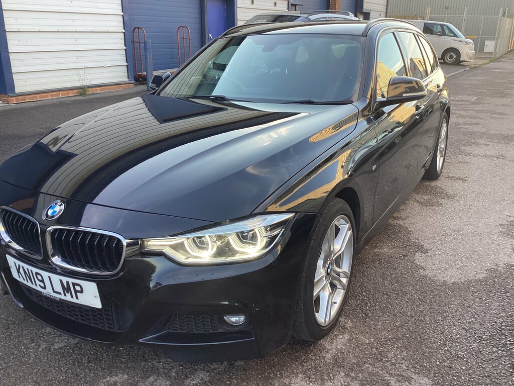 BMW 3 Series 2.0 320D M Sport Touring Euro 6 Black