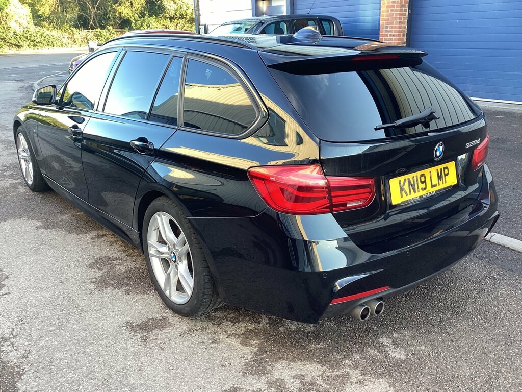 BMW 3 Series 2.0 320D M Sport Touring Euro 6 KN19LMP Black #3