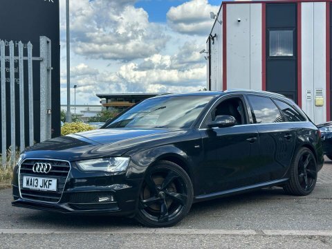 Audi A4 2.0 Tdi S WA13JKF Black #6