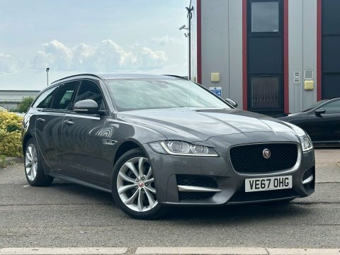 Jaguar XF 2.0D R-sport Sportbrake VE67OHG Grey #2