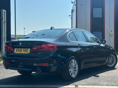 BMW 5 Series 2.0 520D Se RV18YRO Black #4