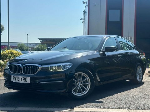 BMW 5 Series 2.0 520D Se RV18YRO Black #3