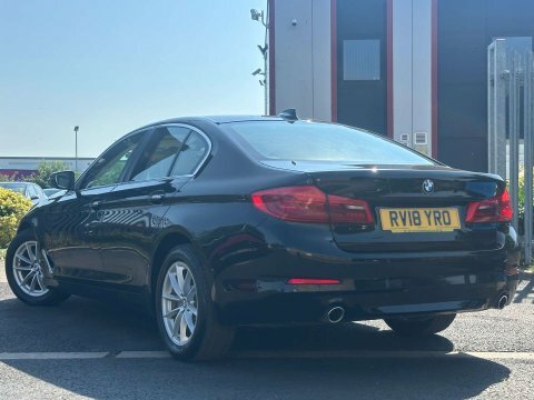 BMW 5 Series 2.0 520D Se RV18YRO Black #6