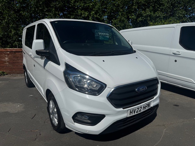 Ford Transit Custom 2.0 Ecoblue 130Ps Low Roof Dcab Limited Van White