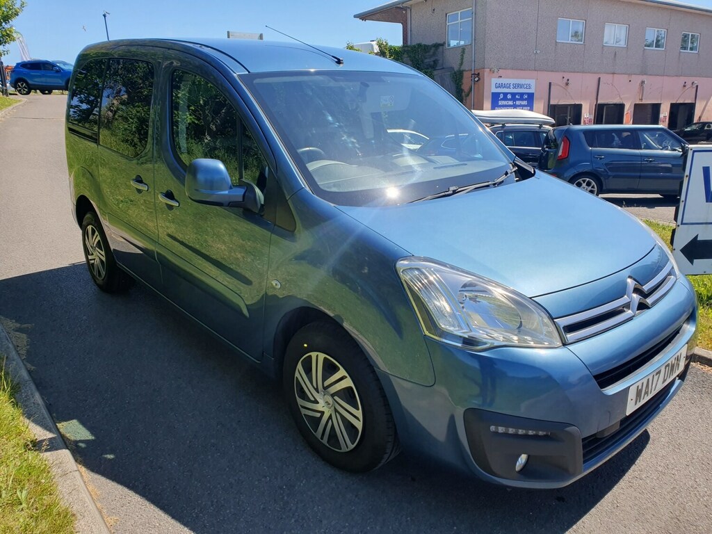 Citroen Berlingo Wav Wheelchair Accessible Vehicle 1.6 Bluehdi WA17DWN Blue #2